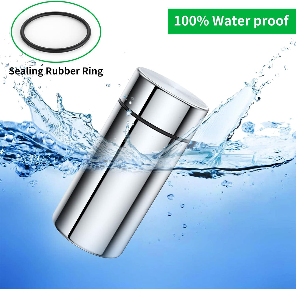 Airtight Aluminum Storage Jars (3-Pack) – Waterproof Travel Containers