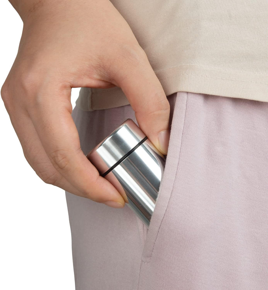 Airtight Aluminum Storage Jars (3-Pack) – Waterproof Travel Containers